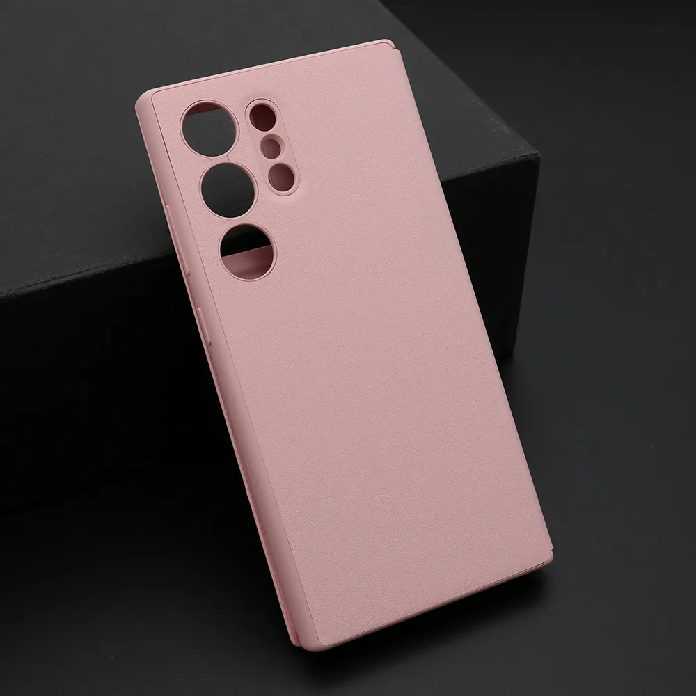 Futrola BI FOLD Smart Window za Samsung S928B Galaxy S24 Ultra 5G roze