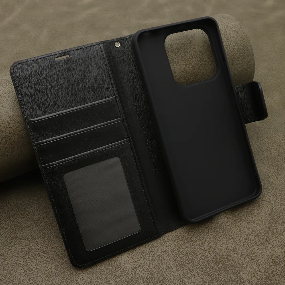 Futrola BI FOLD HANMAN II za Xiaomi Redmi Note 14 4G crna