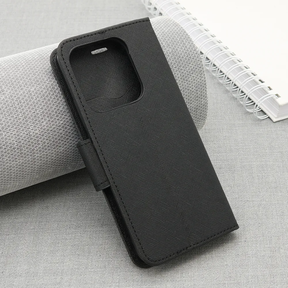 Futrola BI FOLD MERCURY za Xiaomi Redmi Note 14 4G (Global) crna