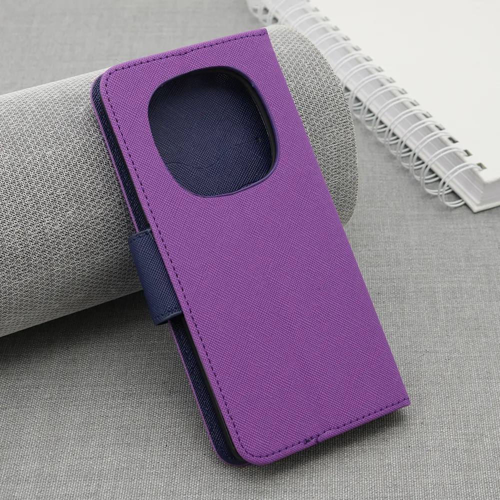 Futrola BI FOLD MERCURY za Xiaomi Redmi Note 14 Pro 4G ljubicasta