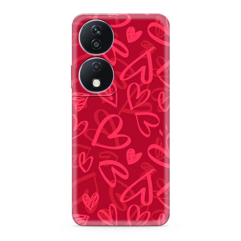 Futrola ULTRA TANKI PRINT CLEAR za Honor X7b ND0363
