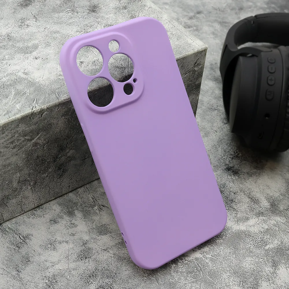Futrola VELVET TOUCH za iPhone 15 Pro (6.1) ljubicasta
