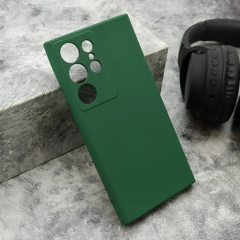 Futrola VELVET TOUCH za Samsung S928B Galaxy S24 Ultra 5G tamno zelena