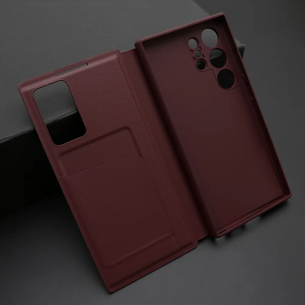 Futrola BI FOLD Smart Window za Samsung S928B Galaxy S24 Ultra 5G bordo