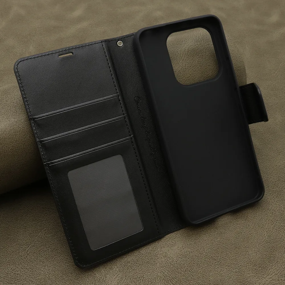 Futrola BI FOLD HANMAN II za Xiaomi Redmi Note 14 4G (Global) crna