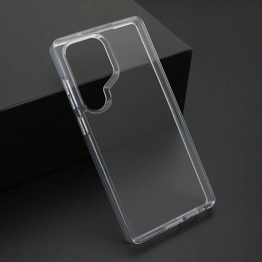 Futrola COLOR FRAME za Samsung S938B Galaxy S25 Ultra 5G srebrna (providna)