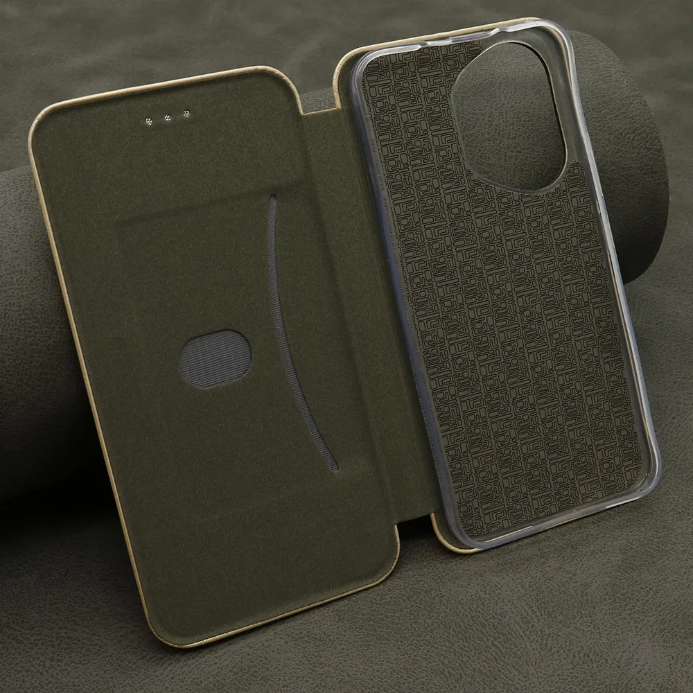 Futrola BI FOLD Ihave za Honor 400 zlatna