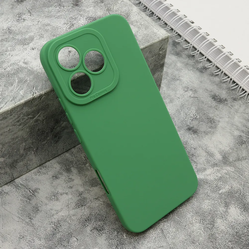 Futrola Silikon Pro Camera za Honor 400 Lite tamno zelena