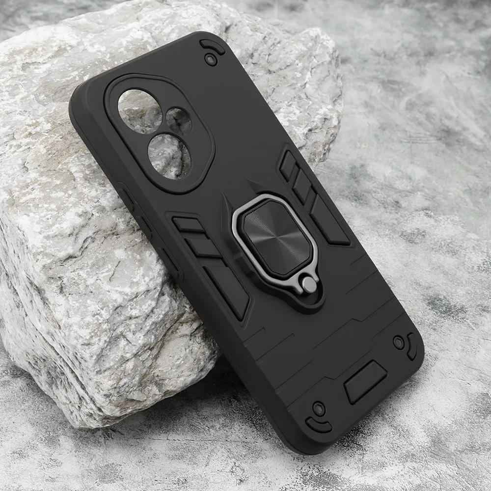 Futrola Square ring za Honor 400 crna