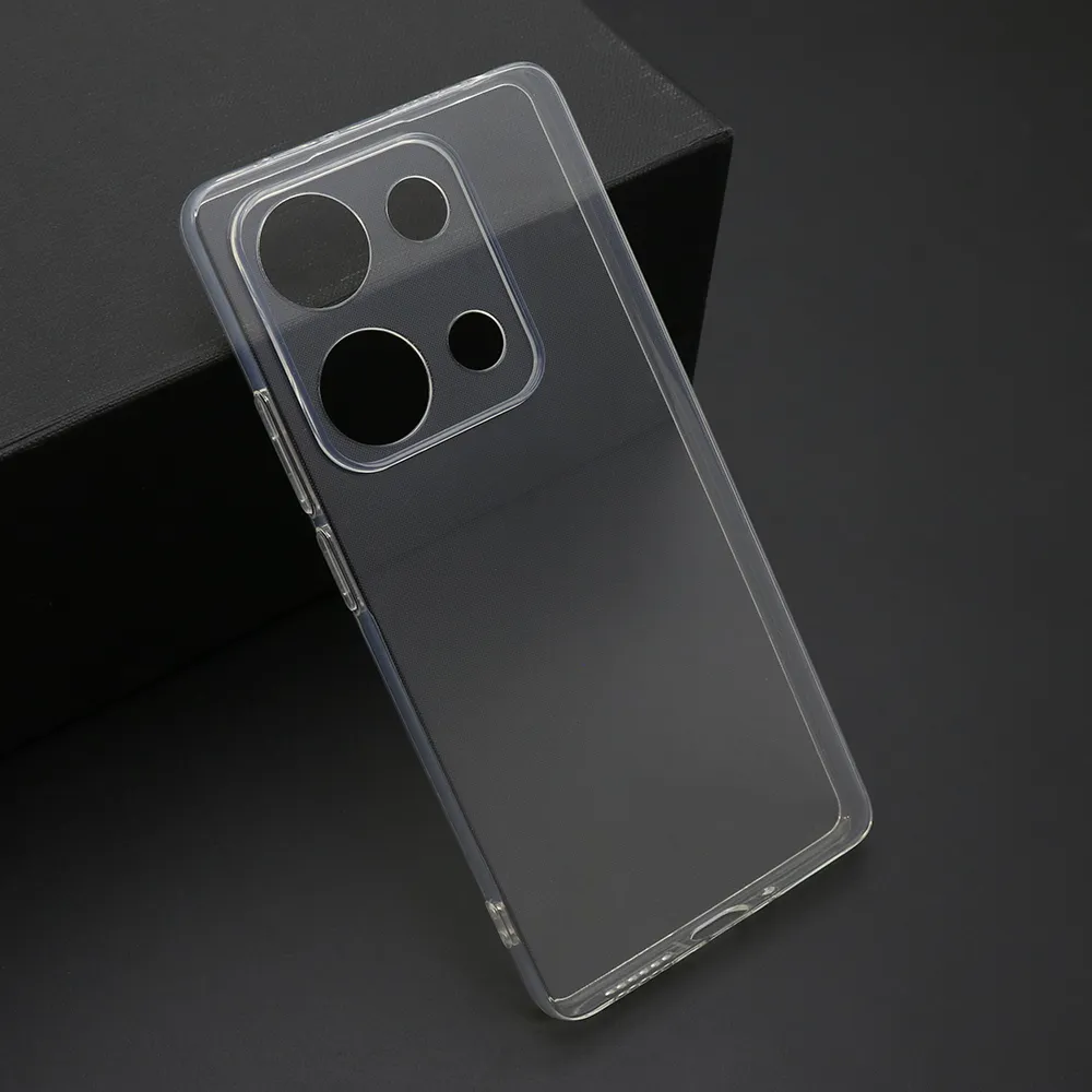 Futrola ULTRA TANKI PROTECT silikon za Xiaomi Redmi Note 14S 4G providna (bela)