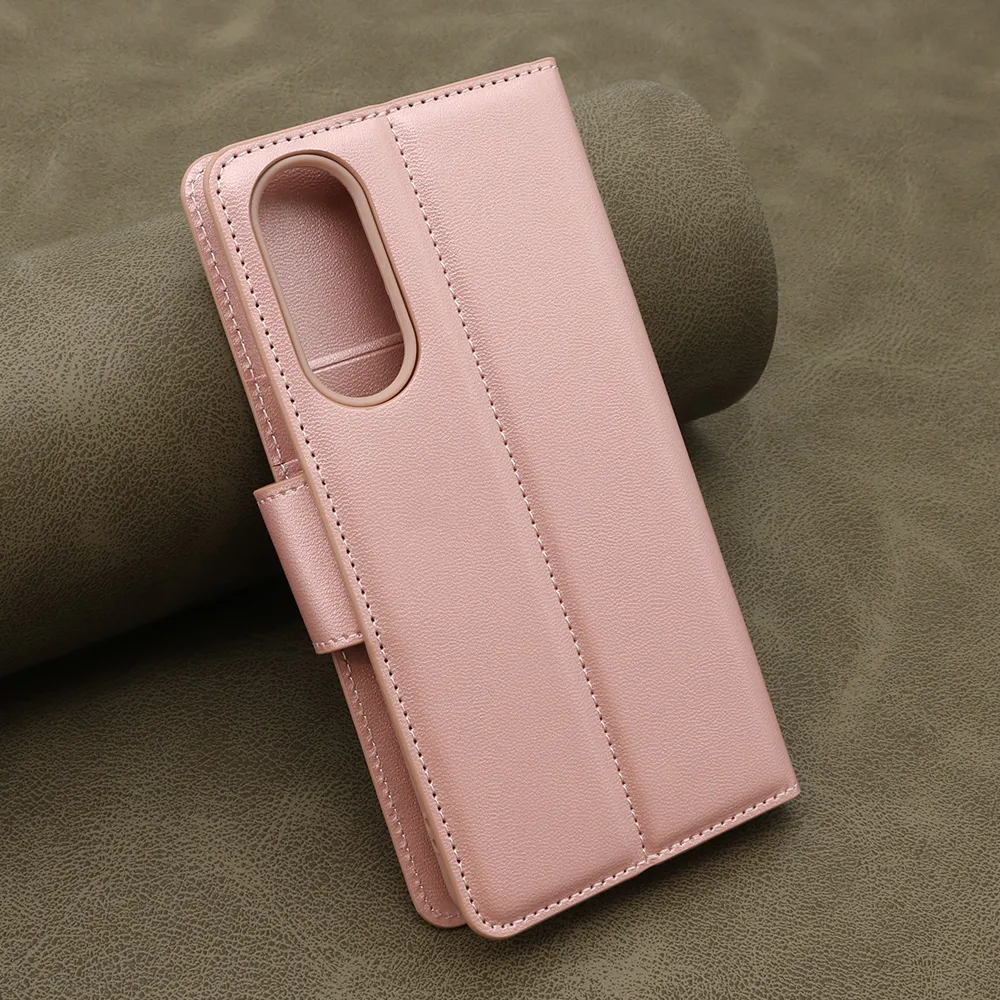 Futrola BI FOLD HANMAN II za Samsung S937B Galaxy S25 Edge 5G svetlo roze