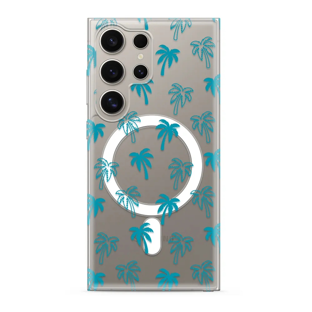 Futrola silikonska PRINT MagSafe za Samsung S928B Galaxy S24 Ultra 5G palm