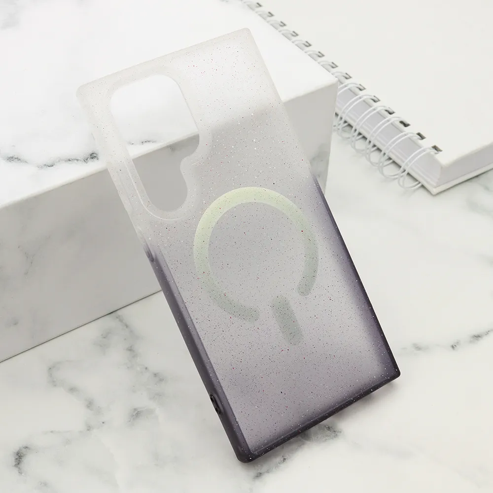 Futrola Starlight MagSafe za Samsung S928B Galaxy S24 Ultra 5G crna