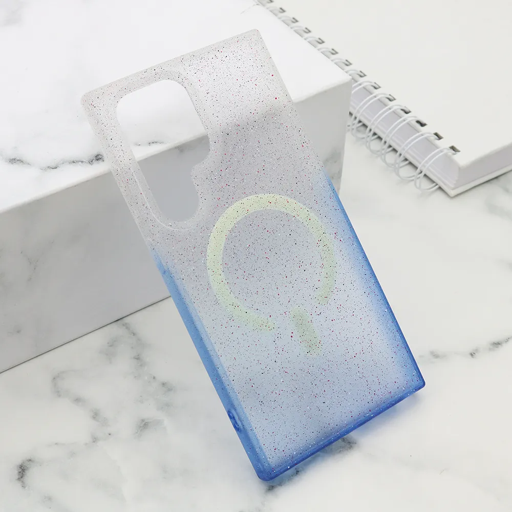 Futrola Starlight MagSafe za Samsung S928B Galaxy S24 Ultra 5G plava