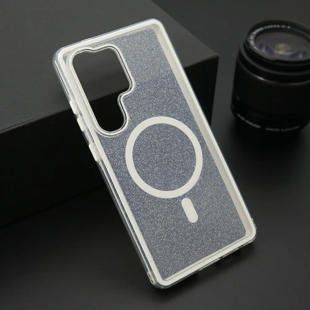 Futrola CRYSTAL MagSafe za Samsung S938B Galaxy S25 Ultra 5G bela