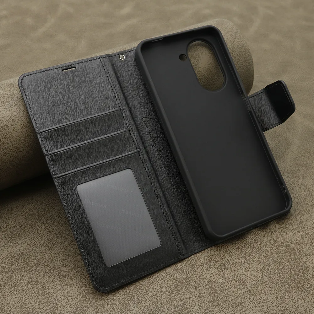Futrola BI FOLD HANMAN II za Xiaomi Redmi A5 4G NFC (173 mm) crna