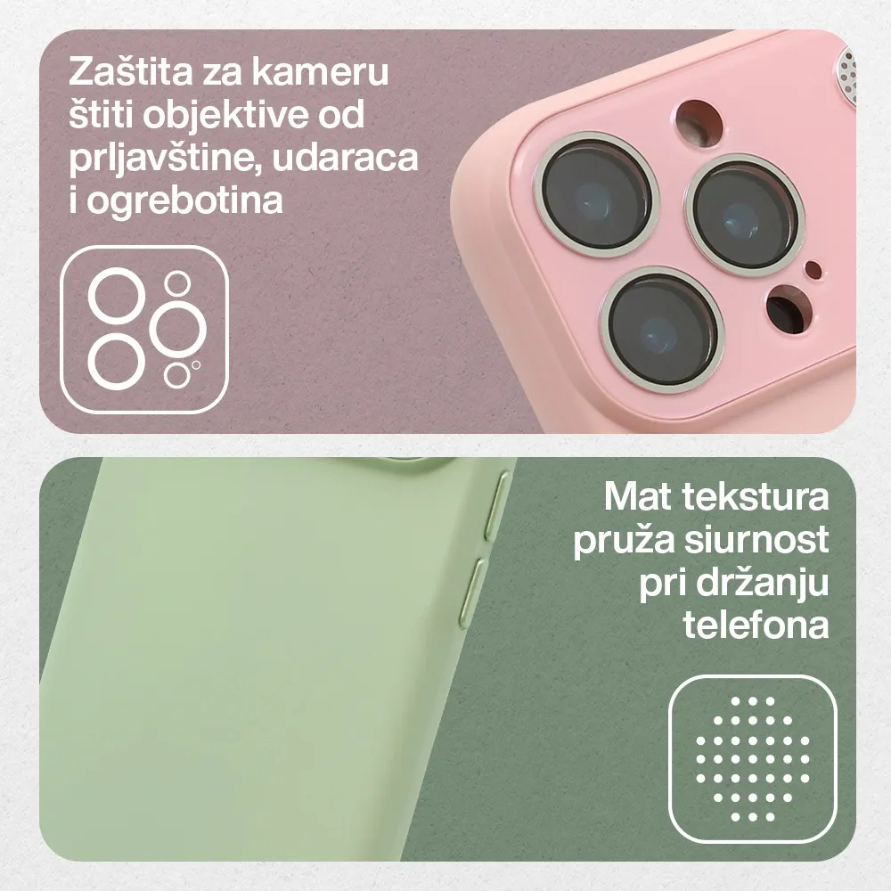 Futrola PASTEL DREAMS za iPhone 16 Pro Max (6.9) siva