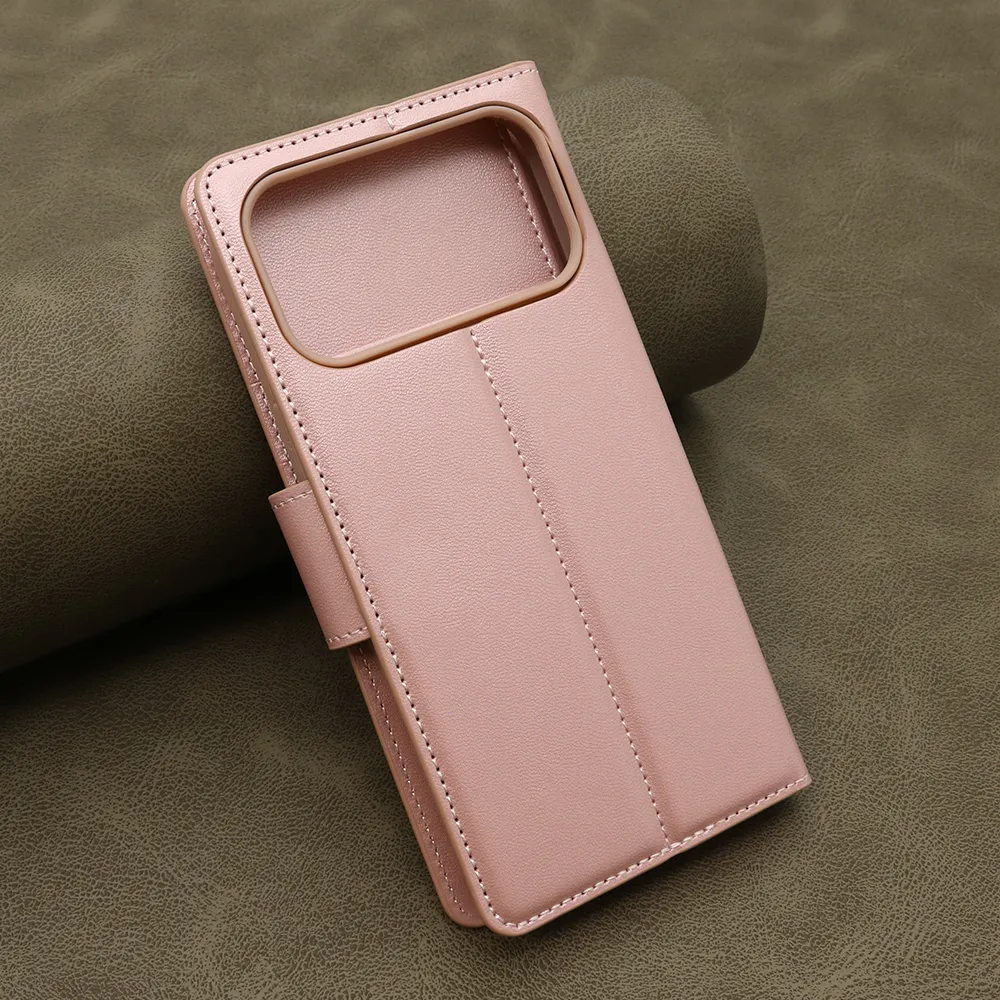Futrola BI FOLD HANMAN II za iPhone 17 Pro Max (6.9) svetlo roze
