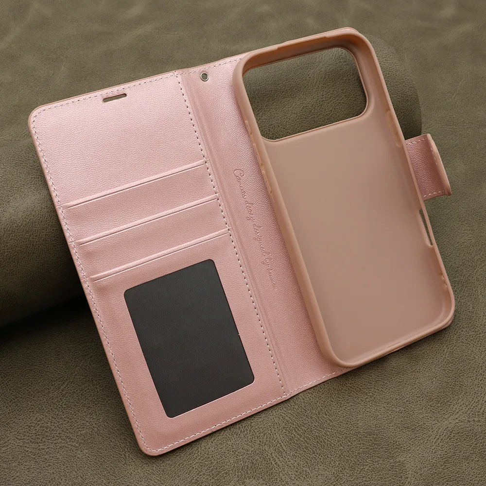 Futrola BI FOLD HANMAN II za iPhone 17 Pro Max (6.9) svetlo roze