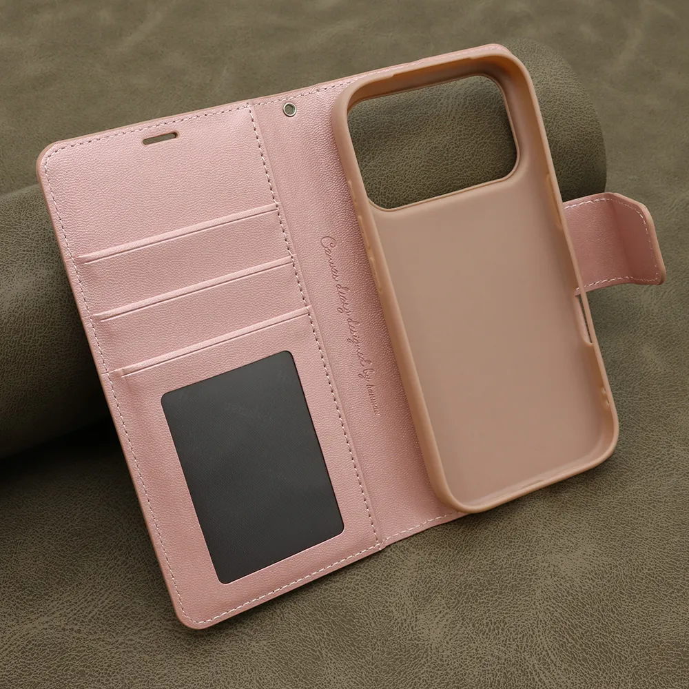 Futrola BI FOLD HANMAN II za iPhone 17 Pro (6.3) svetlo roze