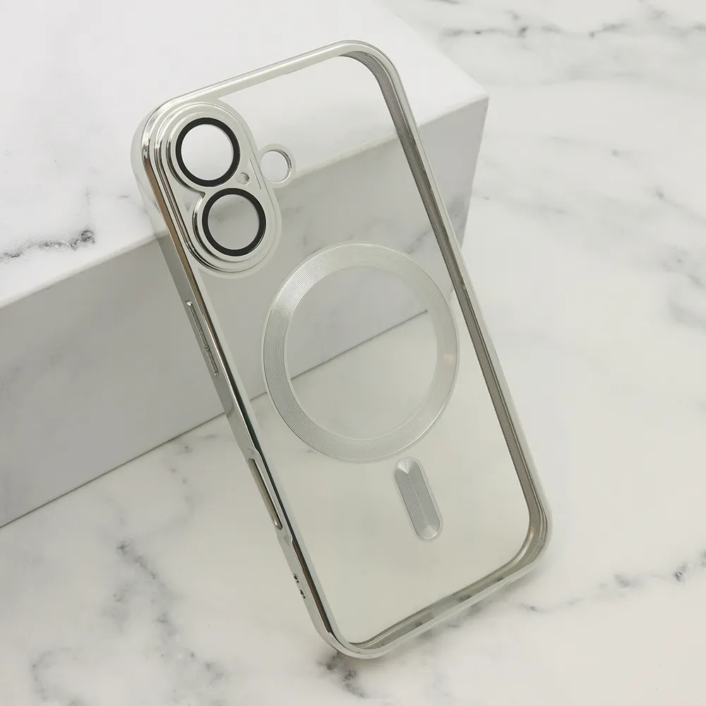 Futrola CAMERA PROTECT MAGSAFE za iPhone 17 (6.3) srebrna