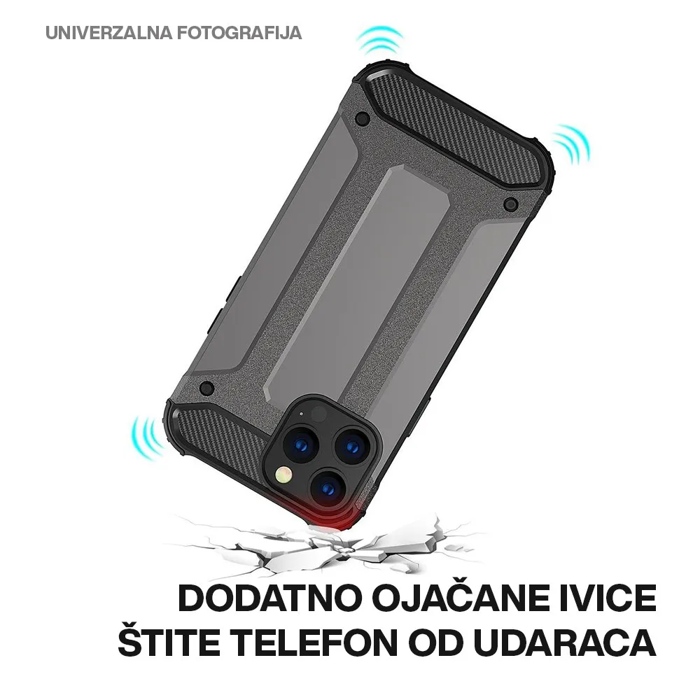 Futrola DEFENDER II za iPhone 17 (6.3) crna