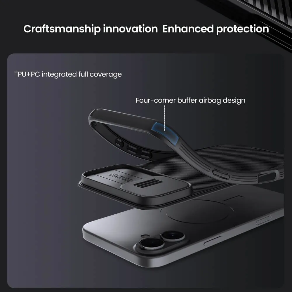 Futrola Nillkin Cam Shield Pro Magnetic za iPhone 17 (6.3) crna