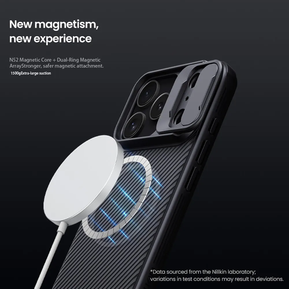 Futrola Nillkin Cam Shield Pro Magnetic za iPhone 17 Pro Max (6.9) crna