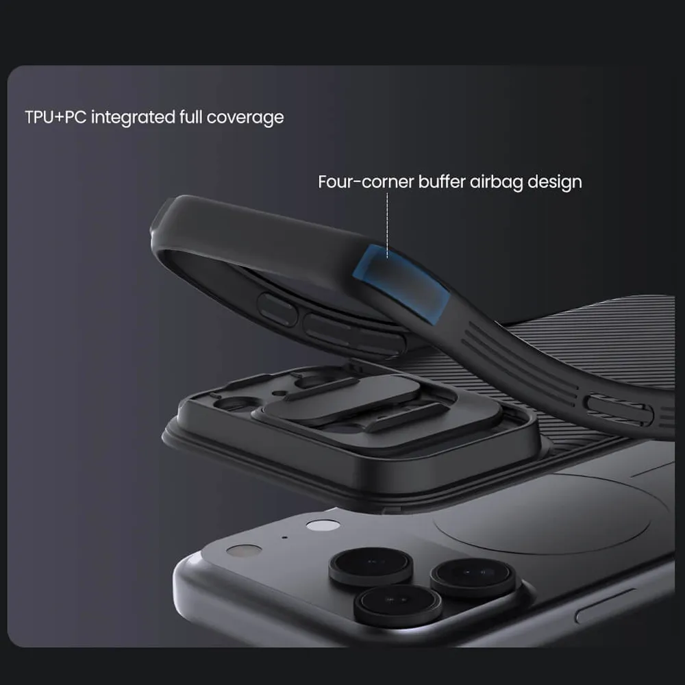 Futrola Nillkin Cam Shield Pro za iPhone 17 Pro (6.3) crna