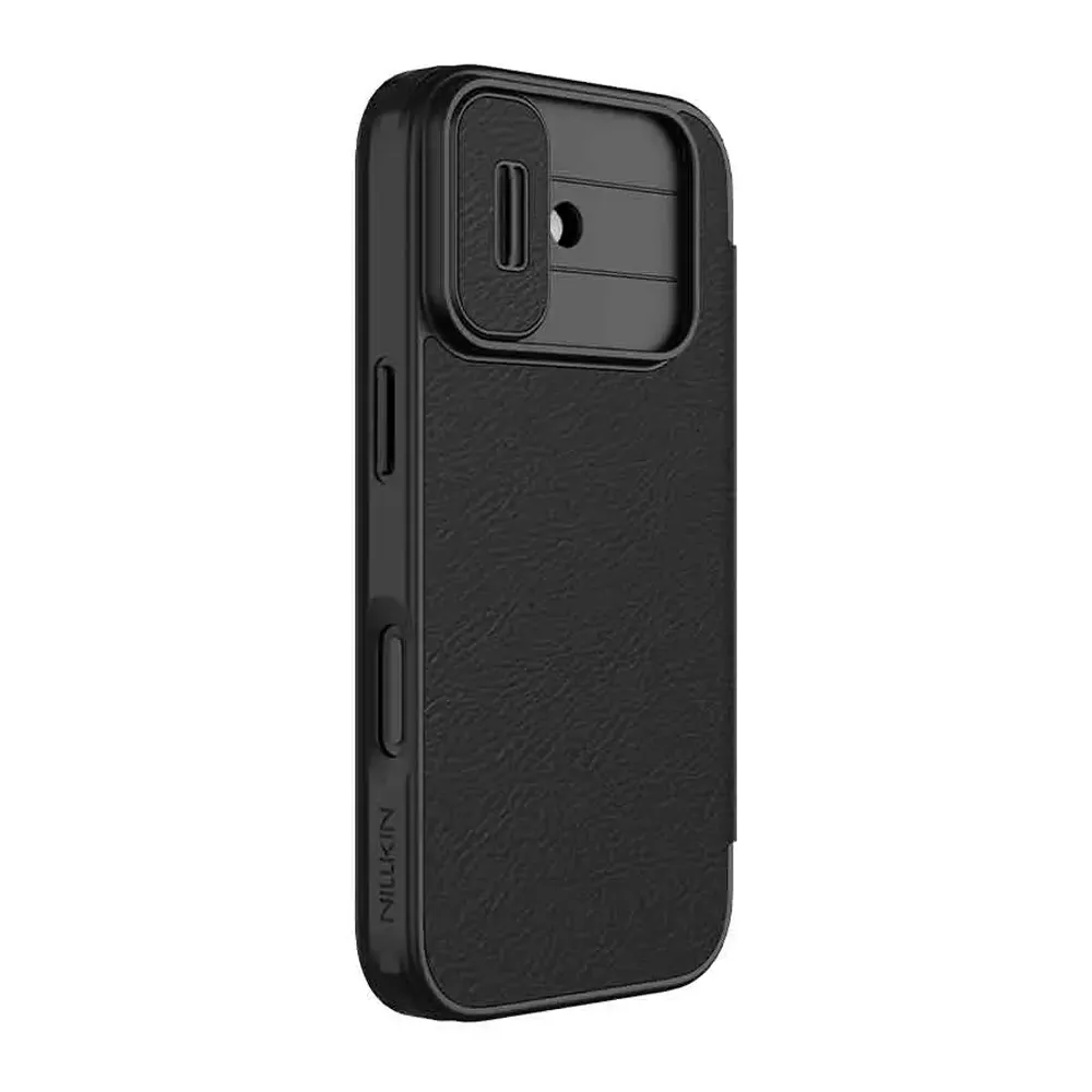 Futrola NILLKIN QIN Pro za iPhone 17 (6.3) crna