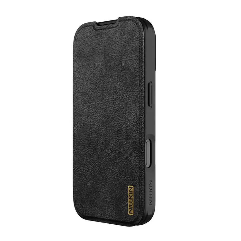 Futrola NILLKIN QIN Pro za iPhone 17 Pro (6.3) crna