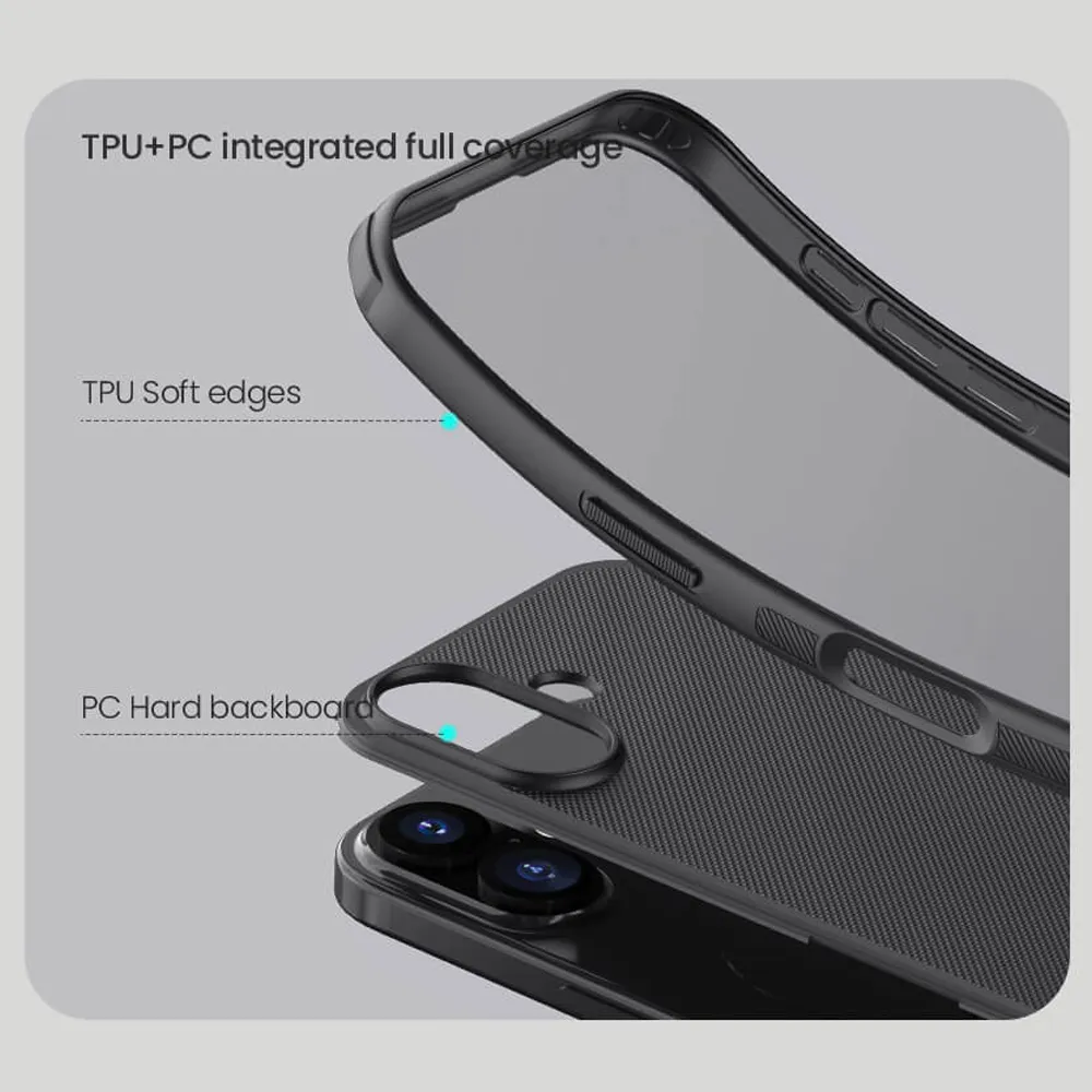 Futrola NILLKIN Super Frost PRO MAGNETIC za iPhone 17 (6.3) crna