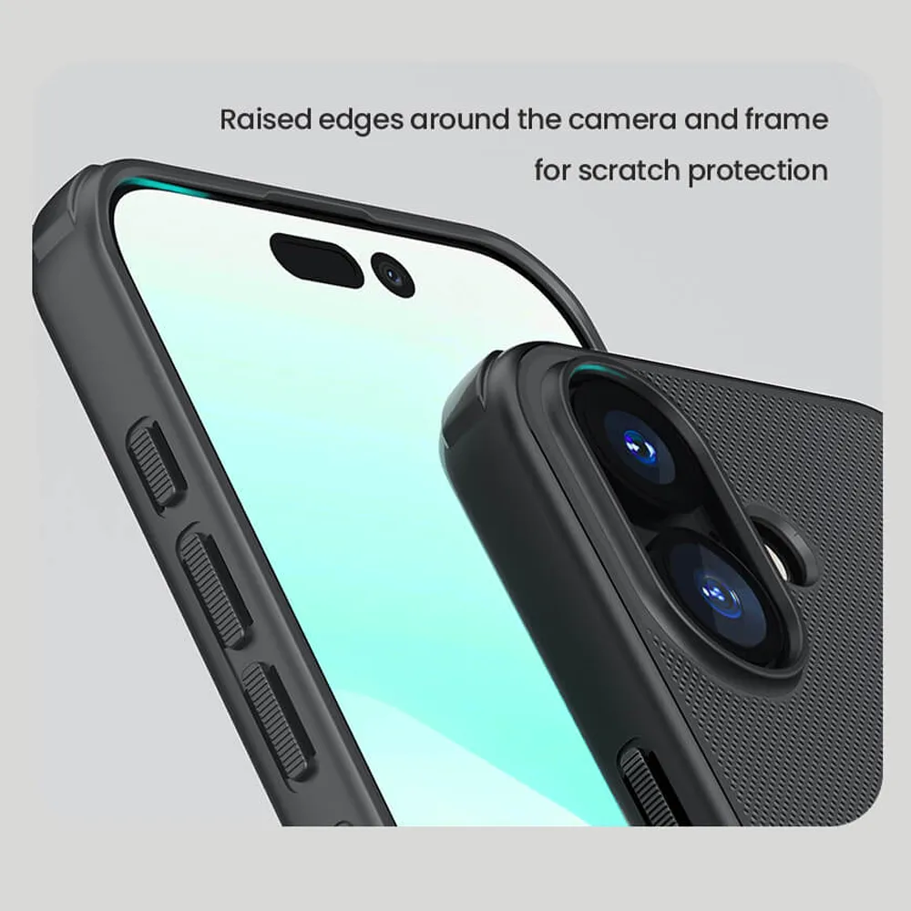 Futrola NILLKIN Super Frost PRO MAGNETIC za iPhone 17 (6.3) crna