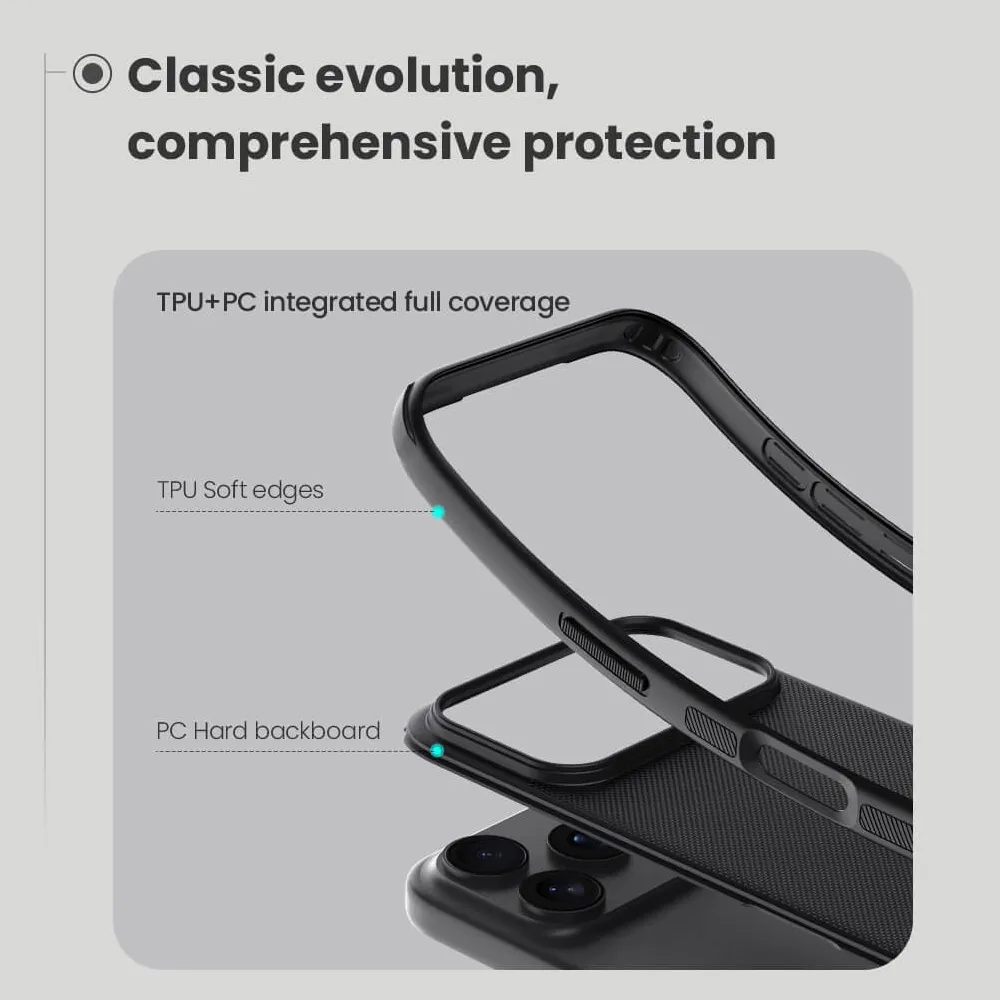 Futrola NILLKIN Super Frost PRO za iPhone 17 Pro Max (6.9) crna