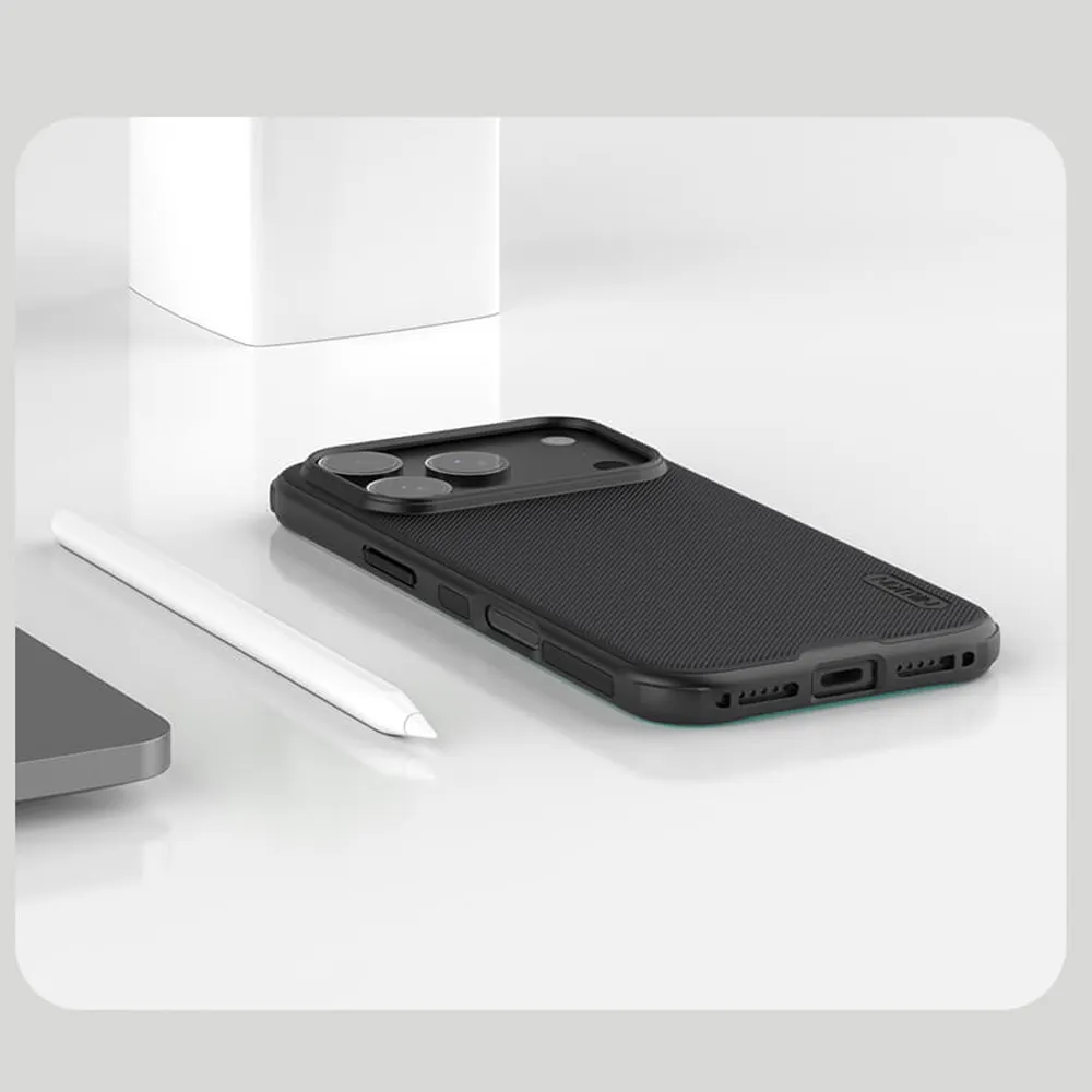 Futrola NILLKIN Super Frost PRO za iPhone 17 Pro Max (6.9) crna
