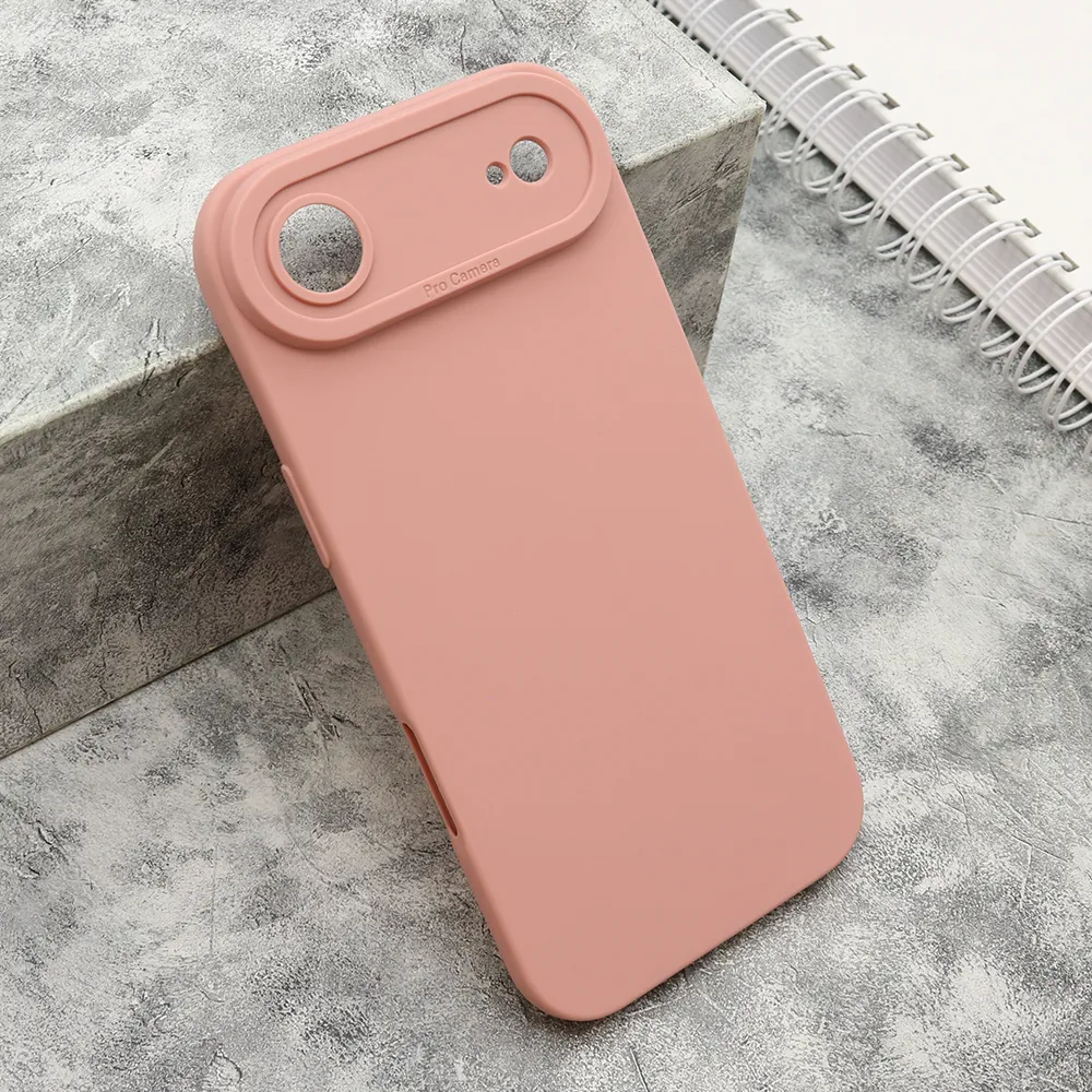 Futrola Silikon Pro Camera za iPhone 17 AIR (6.6) roze