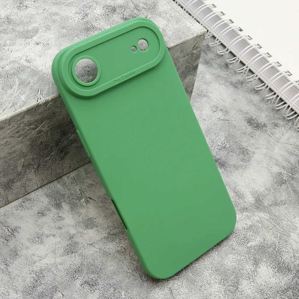 Futrola Silikon Pro Camera za iPhone 17 AIR (6.6) tamno zelena