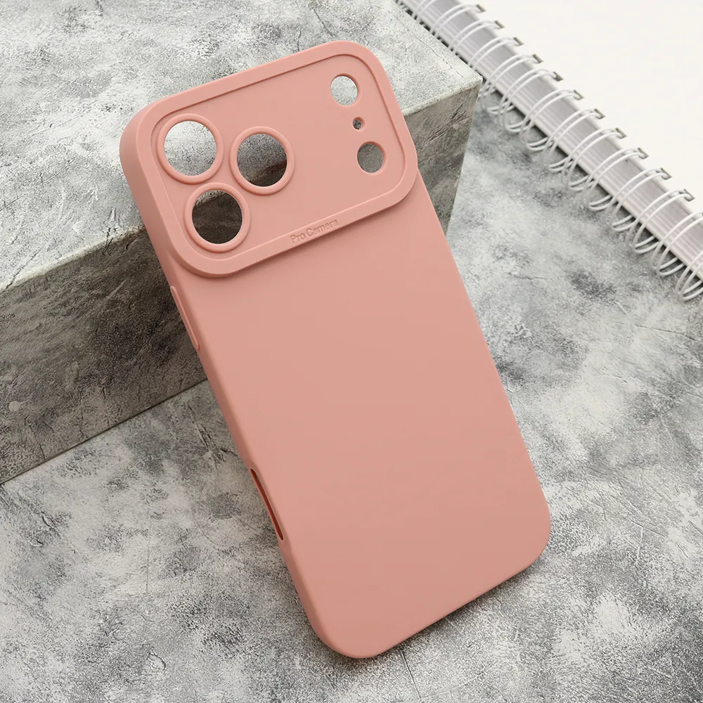 Futrola Silikon Pro Camera za iPhone 17 Pro Max (6.9) roze