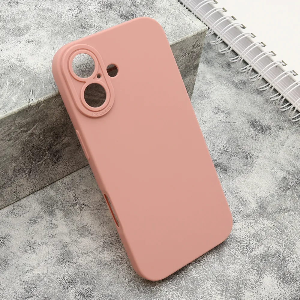 Futrola Silikon Pro Camera za iPhone 17 (6.3) roze