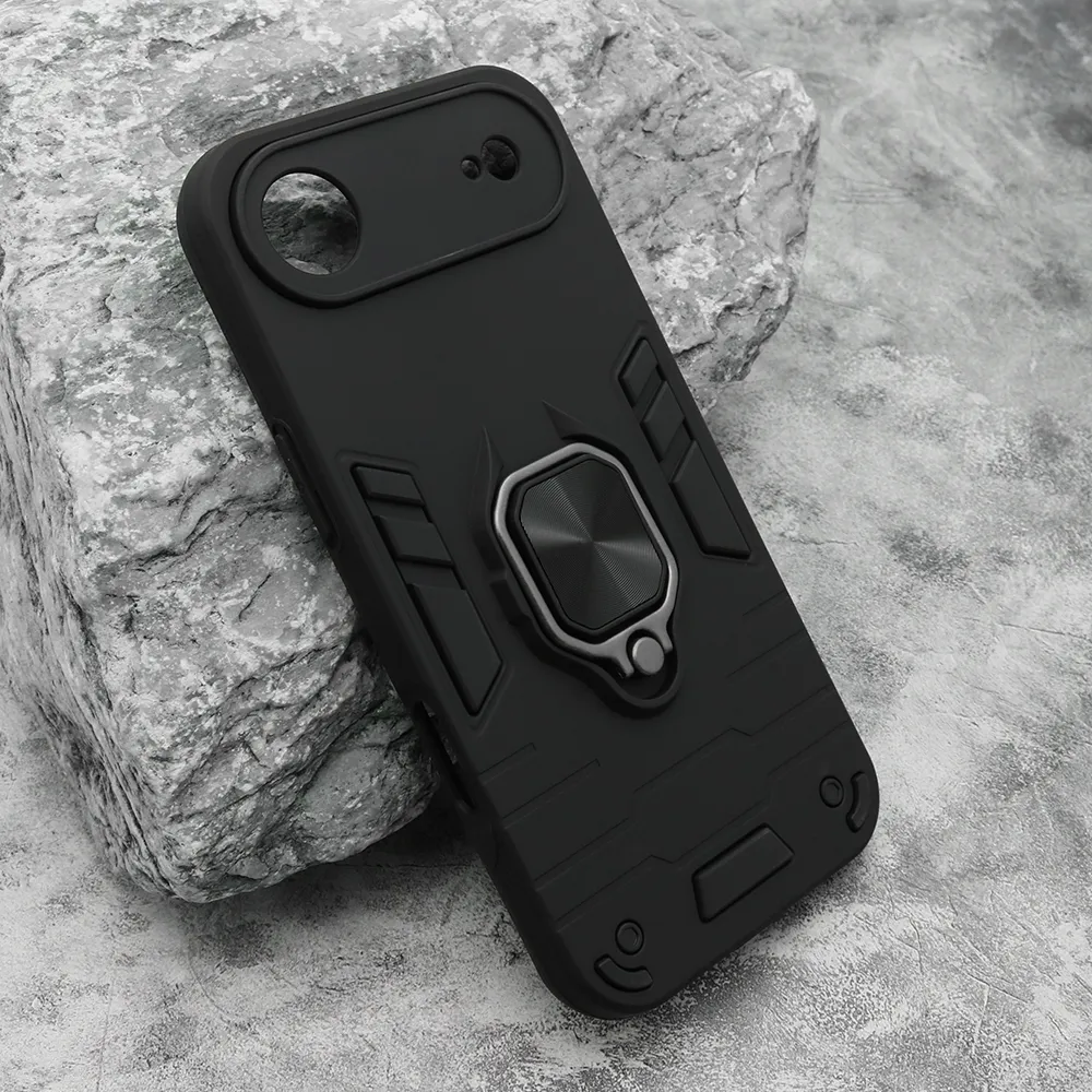 Futrola Square ring za iPhone 17 AIR (6.6) crna
