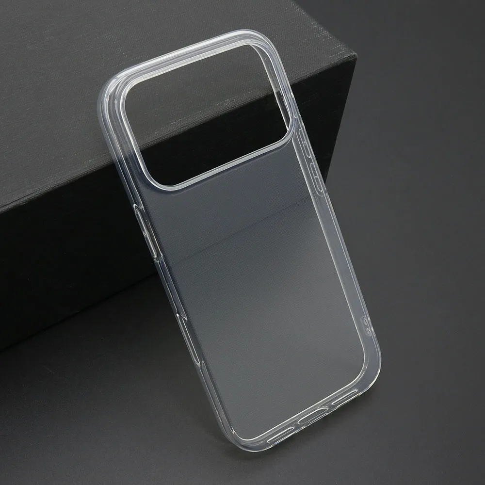 Futrola ULTRA TANKI PROTECT silikon za iPhone 17 Pro (6.3) providna (bela)
