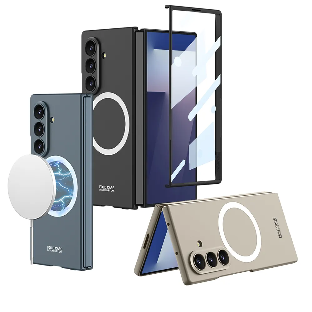 Futrola COLOR MagSafe za Samsung F966B Galaxy Z Fold 7 5G titanijum (GKK case)