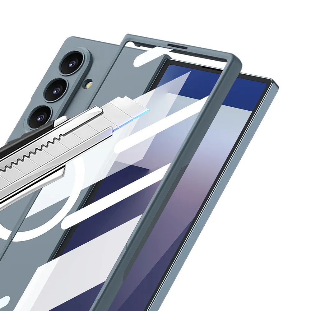 Futrola COLOR MagSafe za Samsung F966B Galaxy Z Fold 7 5G titanijum (GKK case)