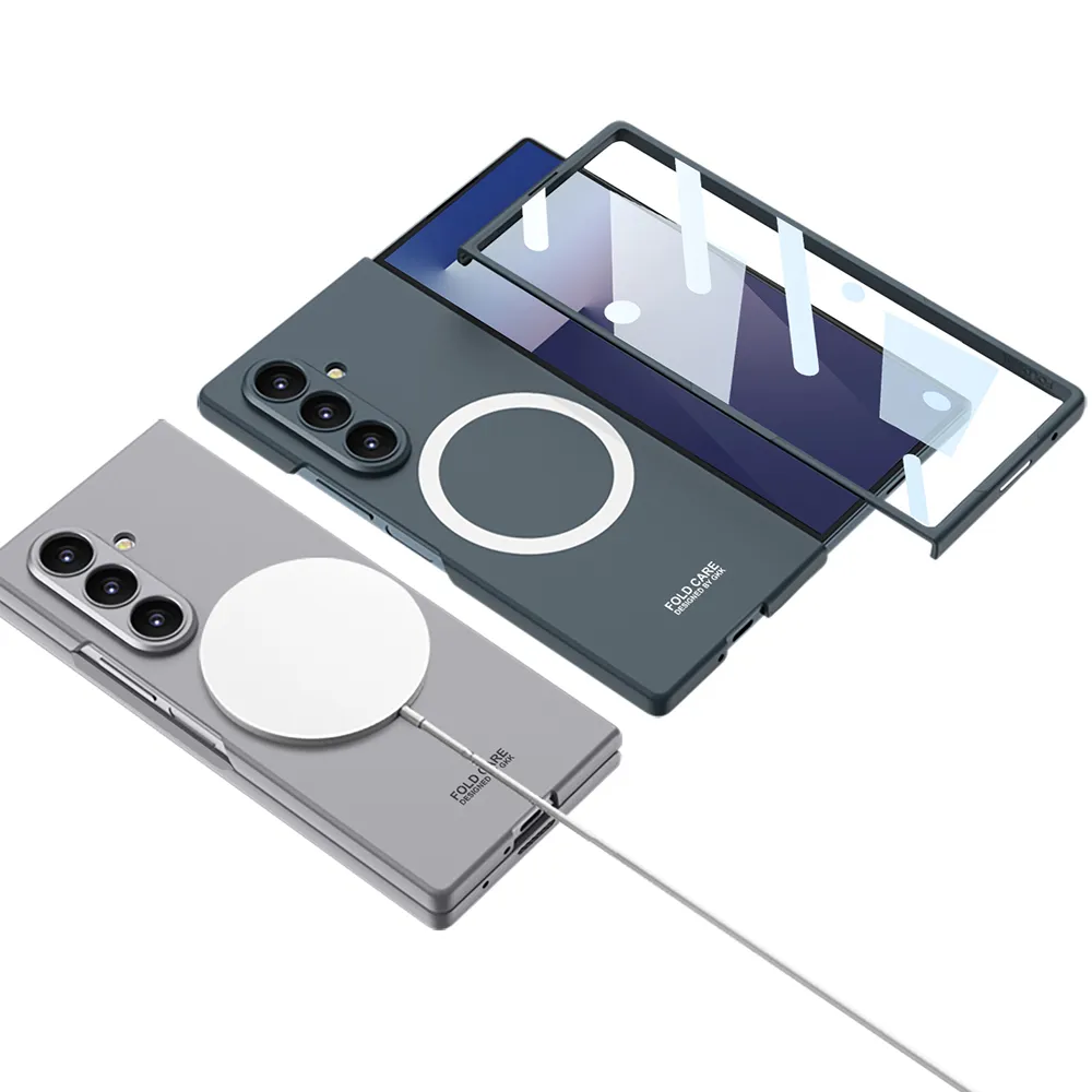 Futrola COLOR MagSafe za Samsung F966B Galaxy Z Fold 7 5G titanijum (GKK case)