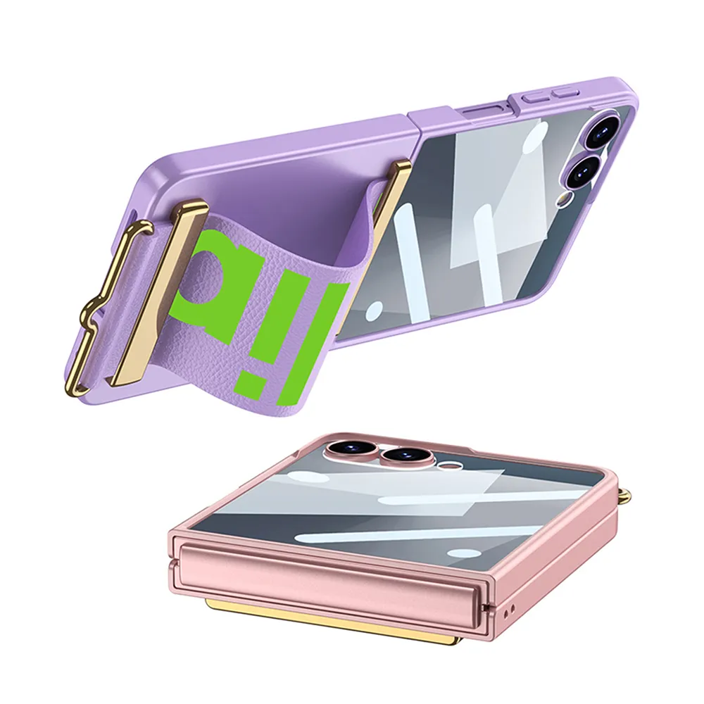 Futrola STRAP CASE za Samsung F751B Galaxy Z Flip 7 5G roze (GKK case)