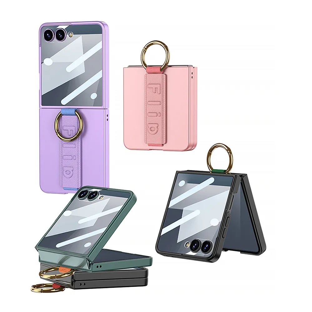 Futrola STRAP RING CASE za Samsung F751B Galaxy Z Flip 7 5G karbon (GKK case)
