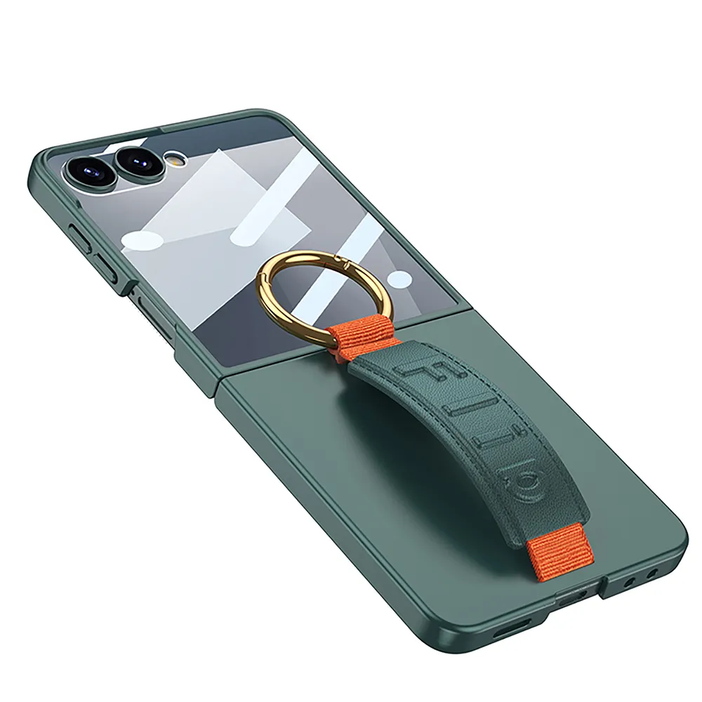 Futrola STRAP RING CASE za Samsung F751B Galaxy Z Flip 7 5G zelena (GKK case)