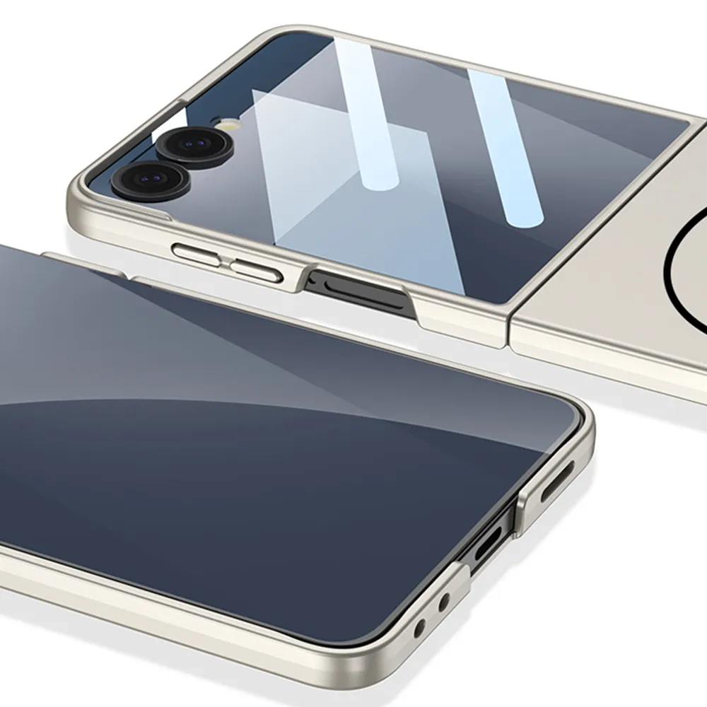 Futrola SMOOTH MagSafe za Samsung F751B Galaxy Z Flip 7 5G srebrna (GKK case)