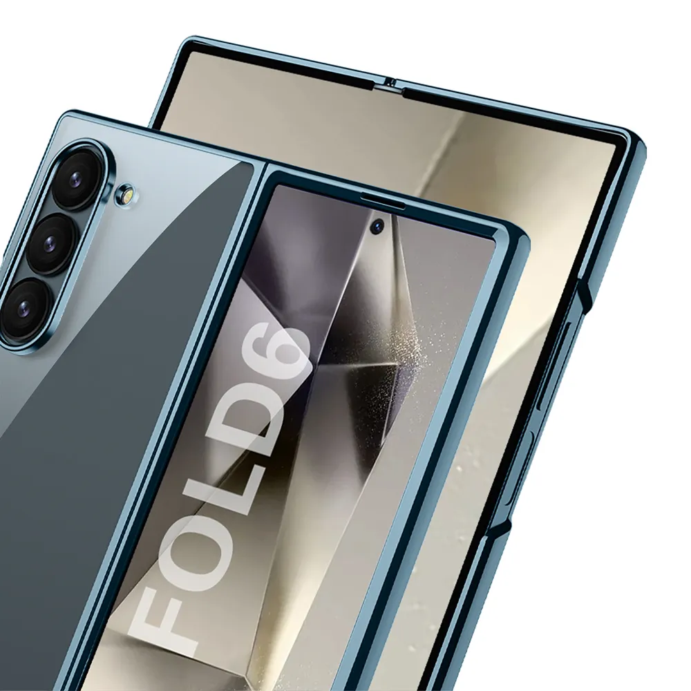 Futrola BORDER COLOR za Samsung F966B Galaxy Z Fold 7 5G srebrna (GKK case)