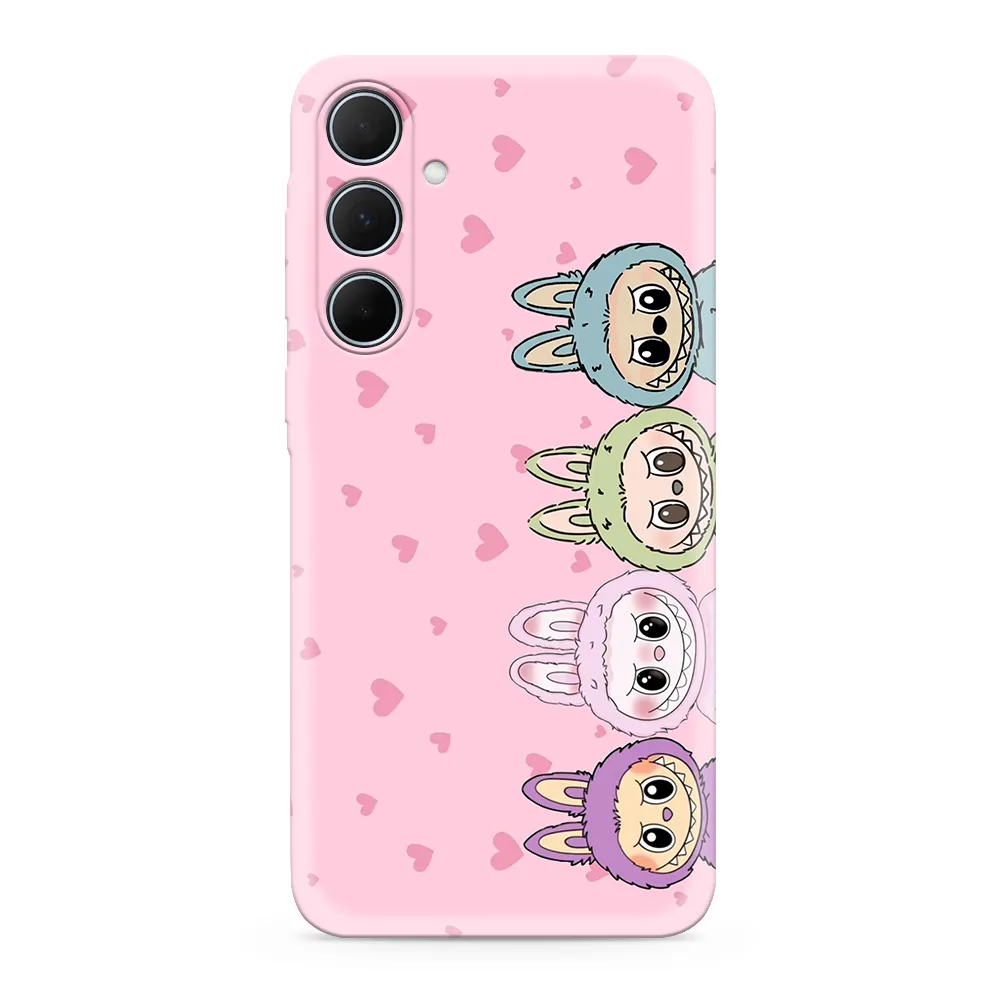 Futrola ULTRA TANKI PRINT CLEAR za Samsung A556B Galaxy A55 5G LBB005